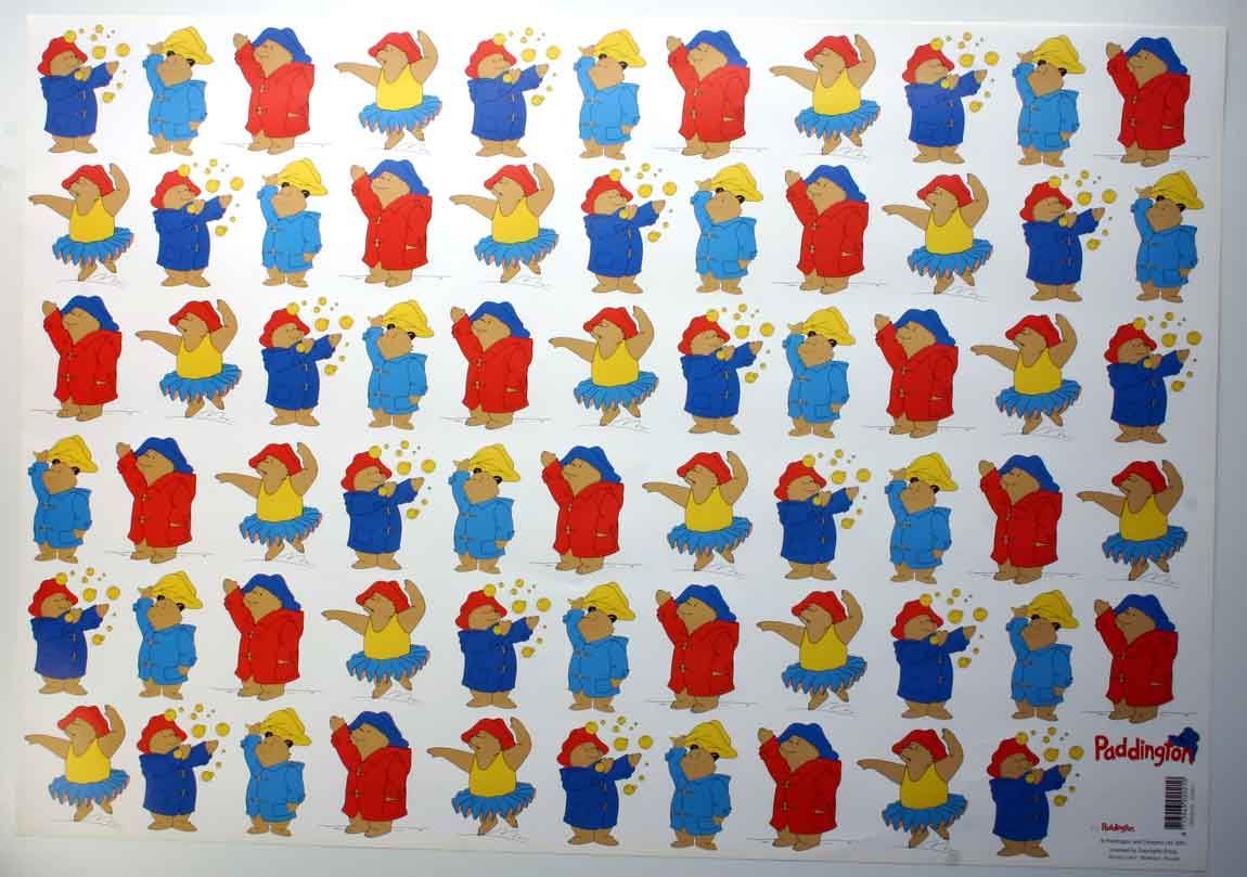 Paddington Bear - 3D Knipvel