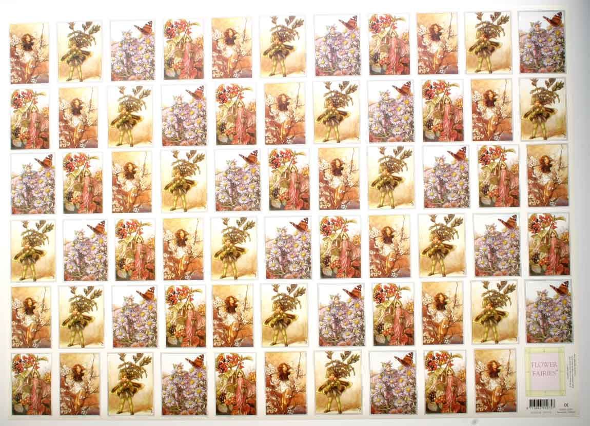 Flower Fairies Vlinder - 3D Knipvel