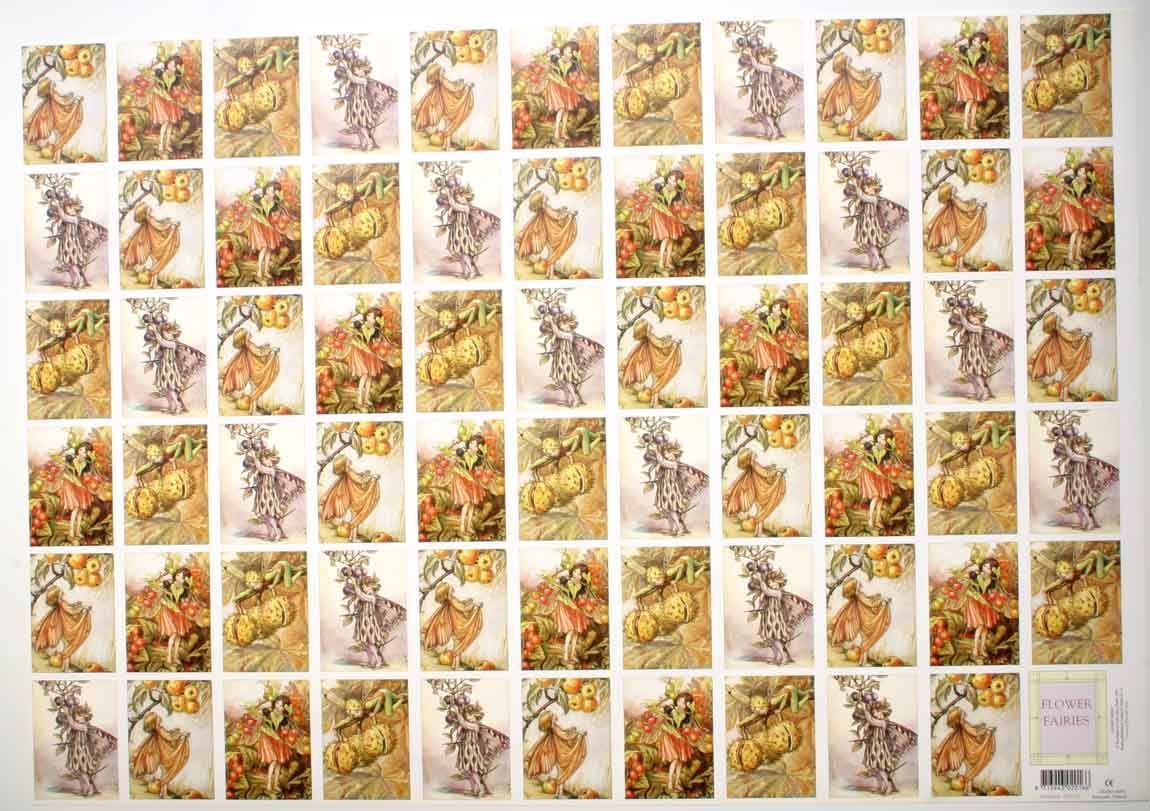 Flower Fairies - 3D feuilles à découper