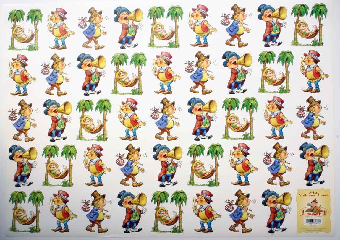 Laaf - 3D feuilles à découper