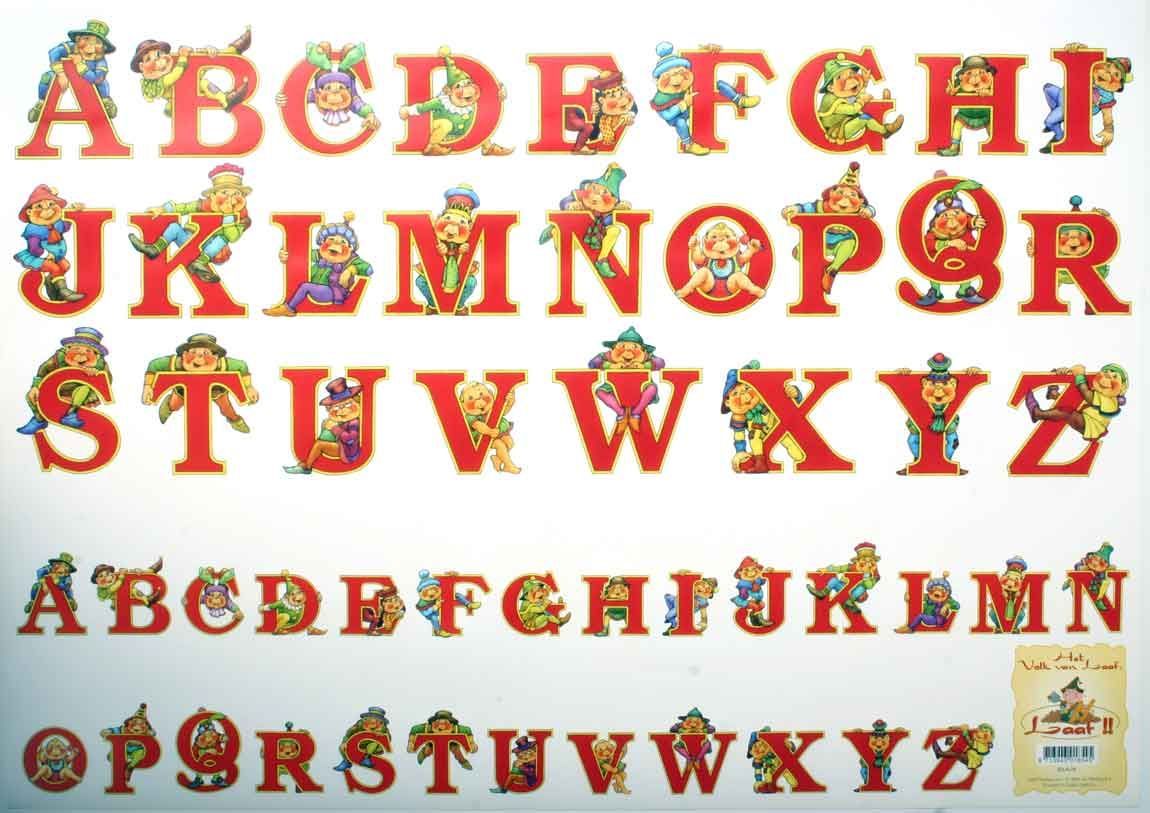 Laaf ABC - 3D feuilles à découper