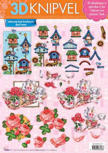 Various - 3DA4 Step by Step Decoupage Sheet