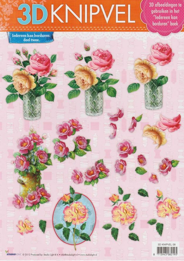 Various - 3DA4 Step by Step Decoupage Sheet