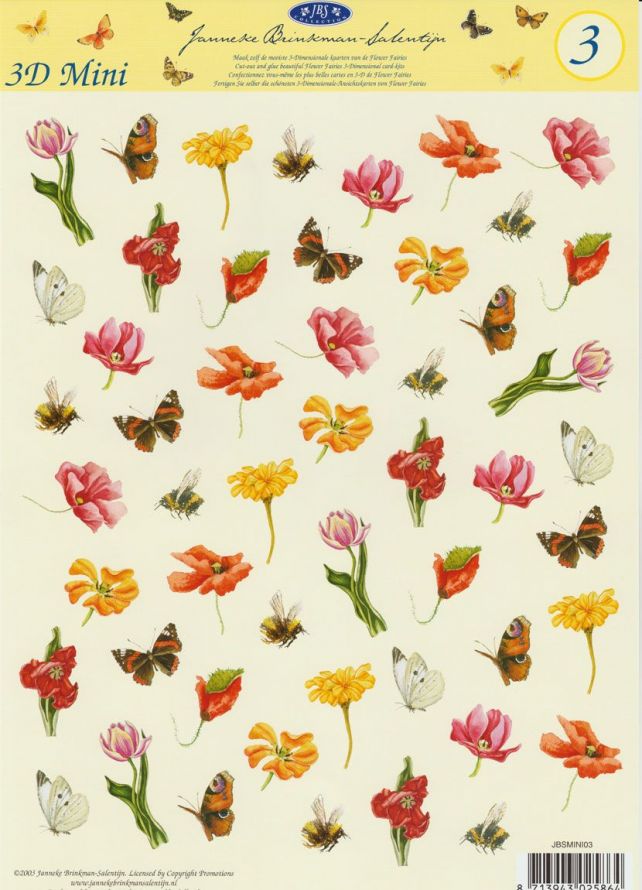 Janneke Brinkman Mini - 3DA4 Stap für Stap Schneidebogen