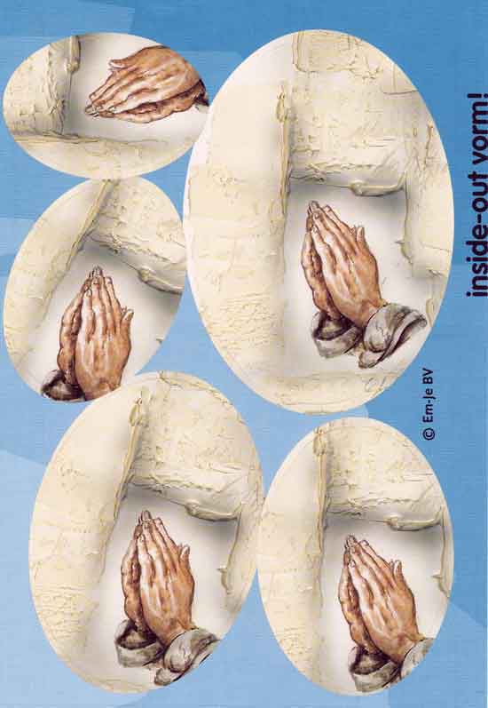 Religion - 3D Feuilles à Découper - Format A5