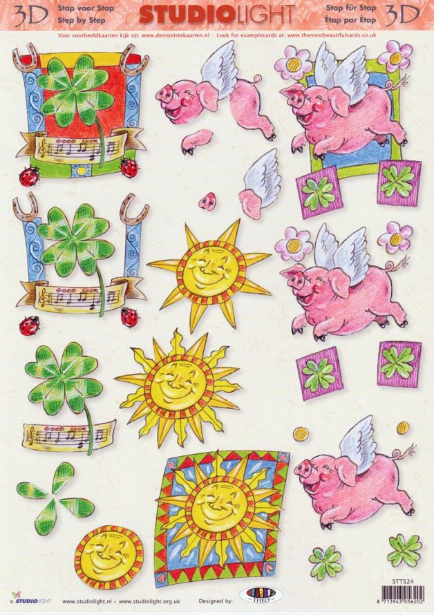 Diverse - 3DA4 Stap voor Stap Knipvel