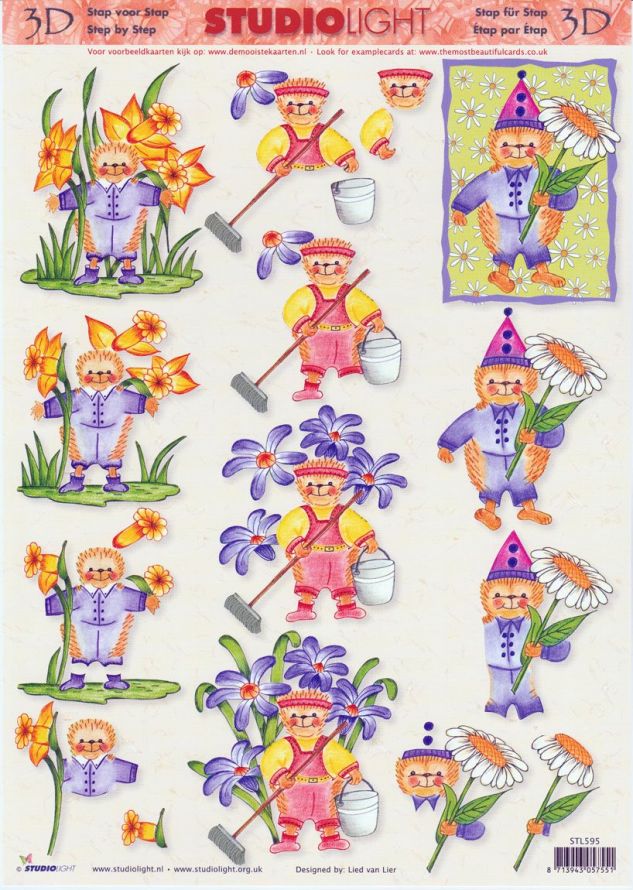 Egbert Igel - 3DA4 Stap für Stap Schneidebogen