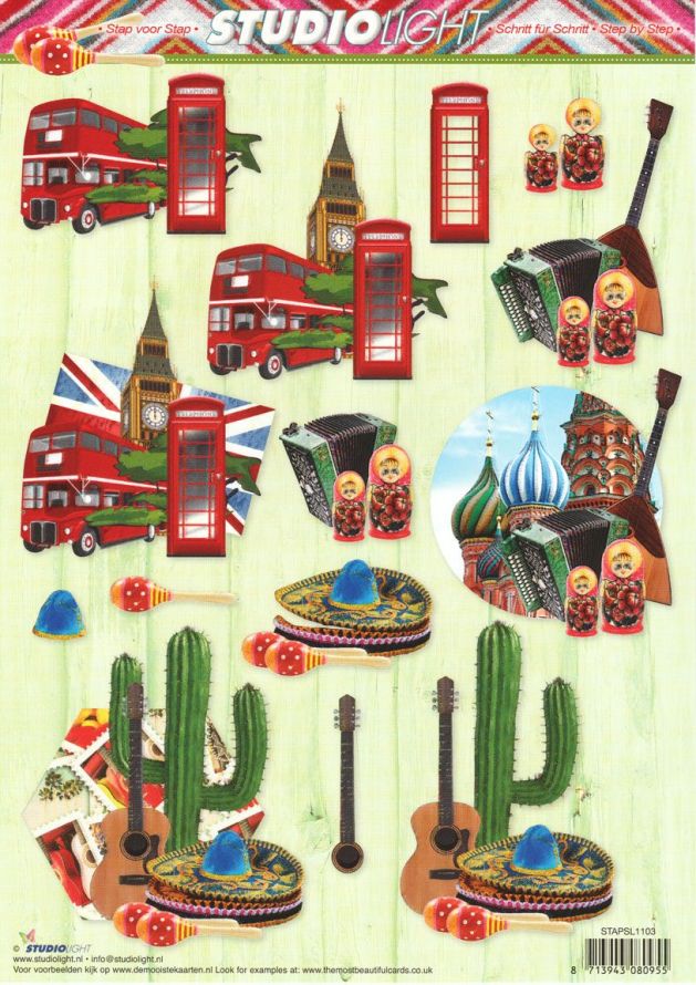 Diverse - 3DA4 Stap für Stap Schneidebogen