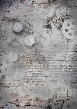 Industrial Vintage - Basis Papier - Dubbelzijdig bedrukt A4