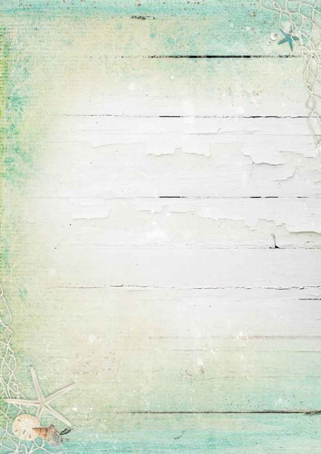 Romantic Summer - Background Paper - Double Printed A4