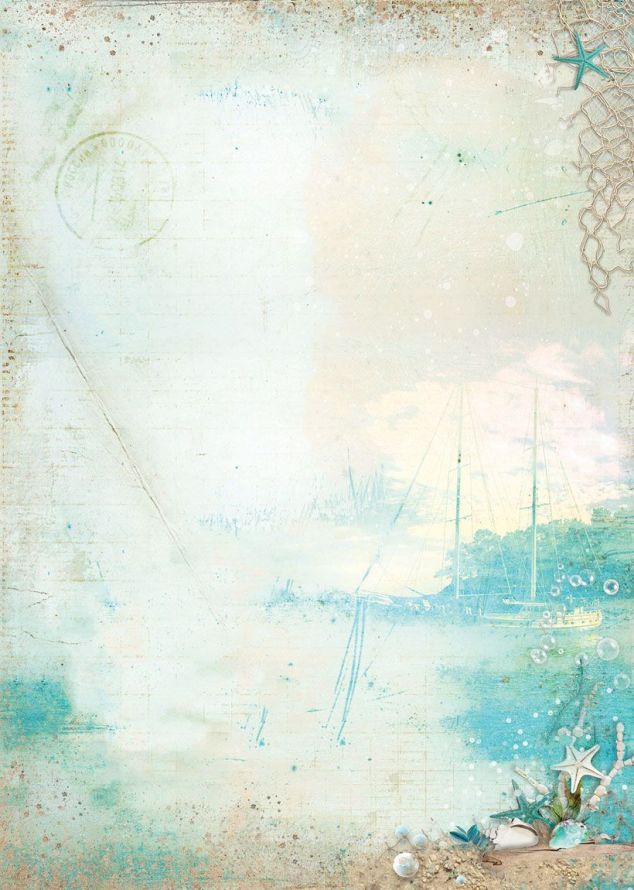 Summer Feelings - Basis Papier - Dubbelzijdig bedrukt A4