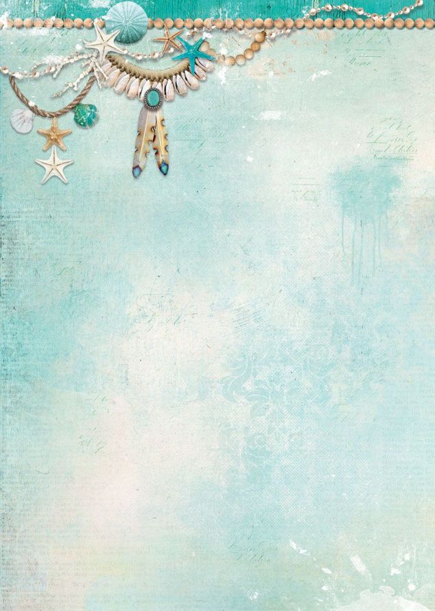Summer Feelings - Basis Papier - Dubbelzijdig bedrukt A4