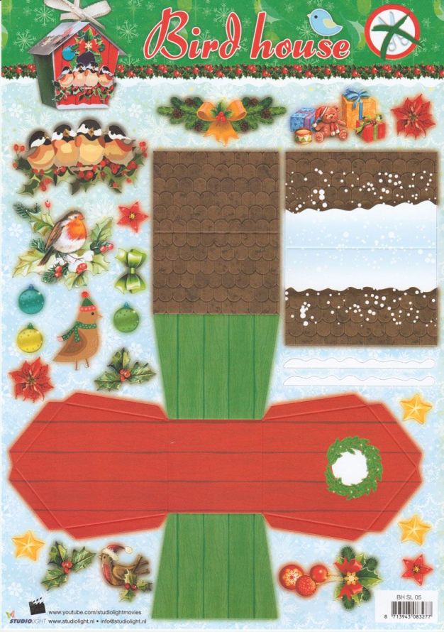 Nichoir - 3DA4 Feuilles Prédécoupee