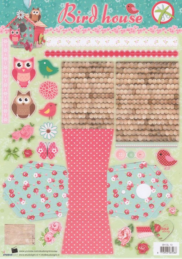 Nichoir - 3DA4 Feuilles Prédécoupee