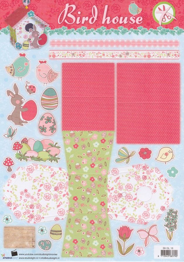 Nichoir - 3DA4 Feuilles Prédécoupee