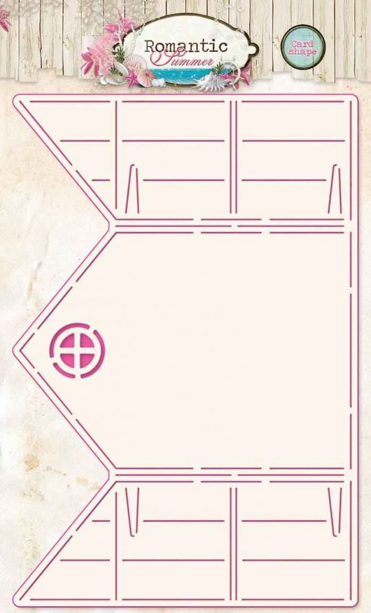 Card Shape - Romantic Summer - 15 x 22,8cm