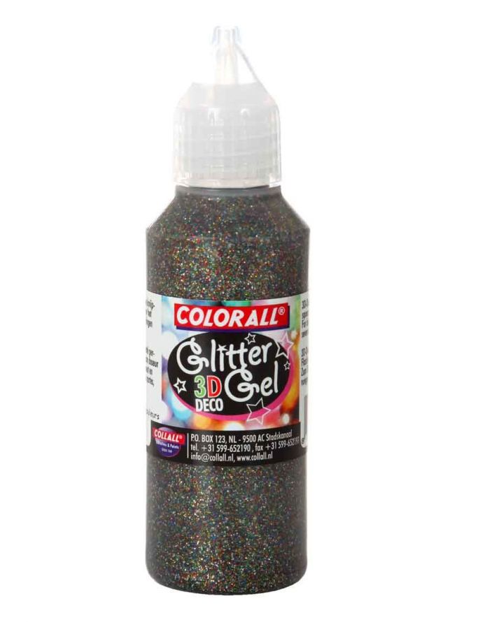 Deco 3D Glitter Gel - Multi - 50ml