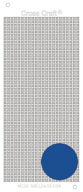 Mirror Bleu CrossCraft - Auto Collants