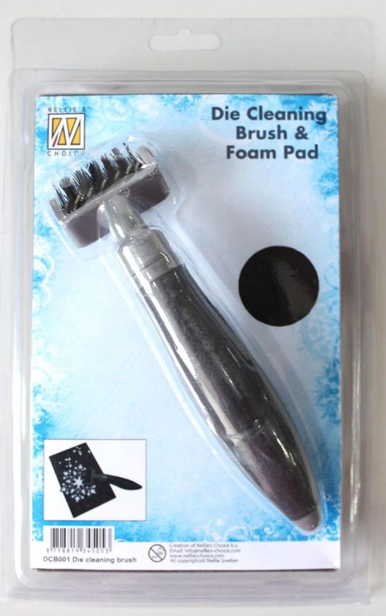 Die Cleaning Brush + Foam Pad + Foam Pad