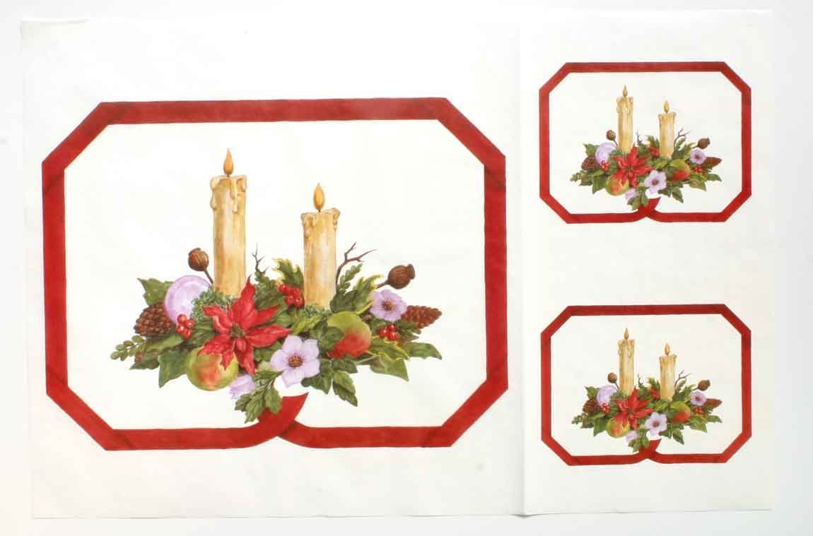 Weihnachten - Decor Vloei - 27,5 x 20cm