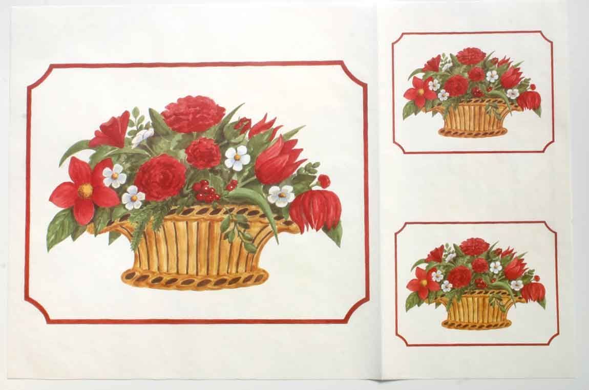 Weihnachten - Decor Vloei - 27,5 x 20cm