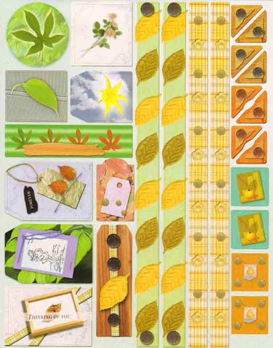 Labels 3DA4 Die-cut Sheet