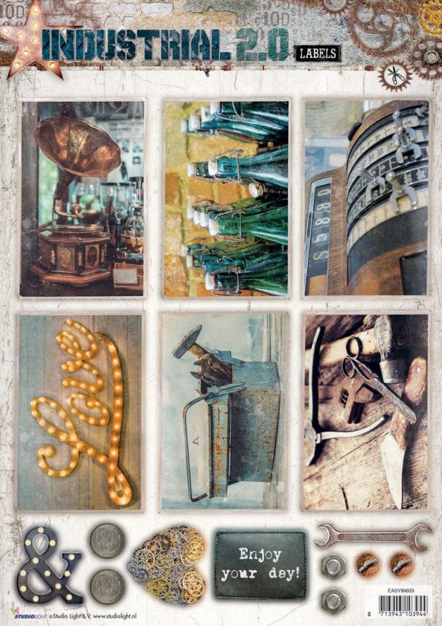 Industrial - 3DA4 Photo Die-cut Sheet