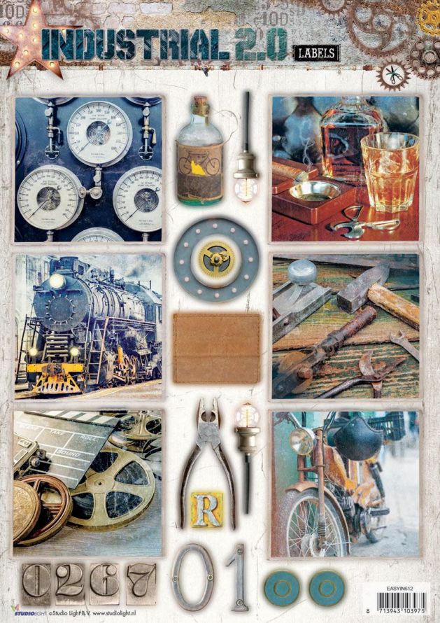 Industrial - 3DA4 Photo Die-cut Sheet