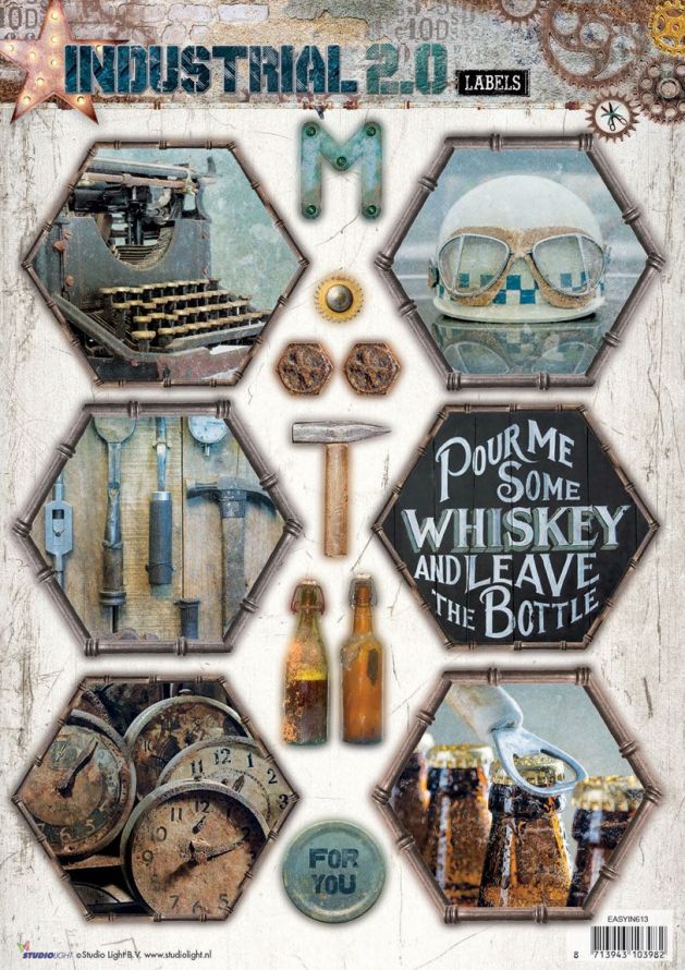 Industrial - 3DA4 Photo Die-cut Sheet