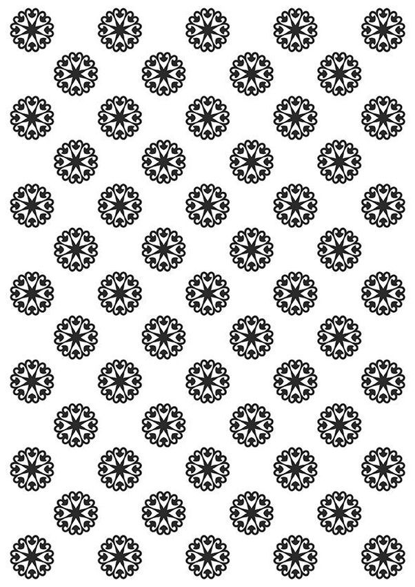Sneeuwvlokken Achtergrond Embossing Folder