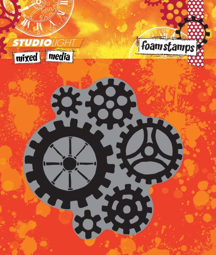 Laser Foam Stempel - 8 x 8cm - 19mm dik