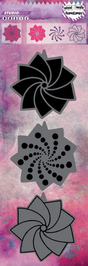 Laser Foam Stempel - 3er Pack - 19mm thick