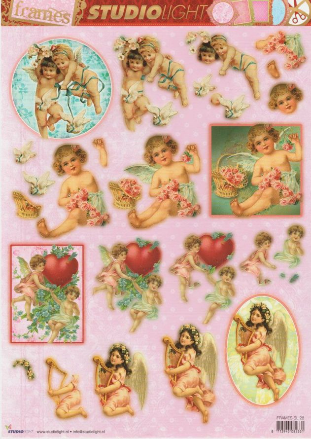 Nostalgic - 3DA4 Step by Step Die-cut Sheet