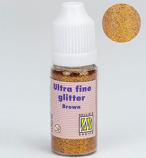 Ultra Fine Glitter - Braun