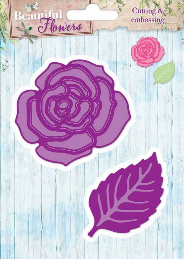 Beautiful Flowers - Flowers - Embossing Die-cut Stencil