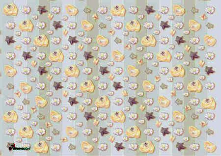 Blumen - Abbildung Doppelkarten Packung