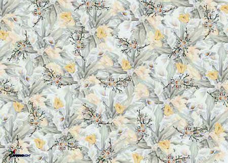 Blumen - Karton Abbildung Block