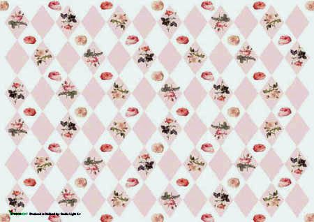 Romantic Roses - Abbildung Doppelkarten Packung