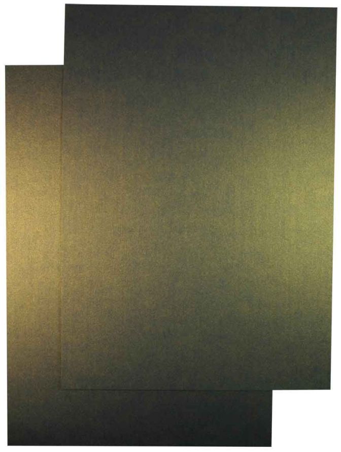 Luxe A4 Karton - Metalic Parelmoer Blauw - 100 Vellen
