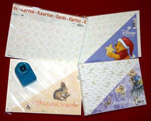 18 Verschiedene Karton Abbildung Block