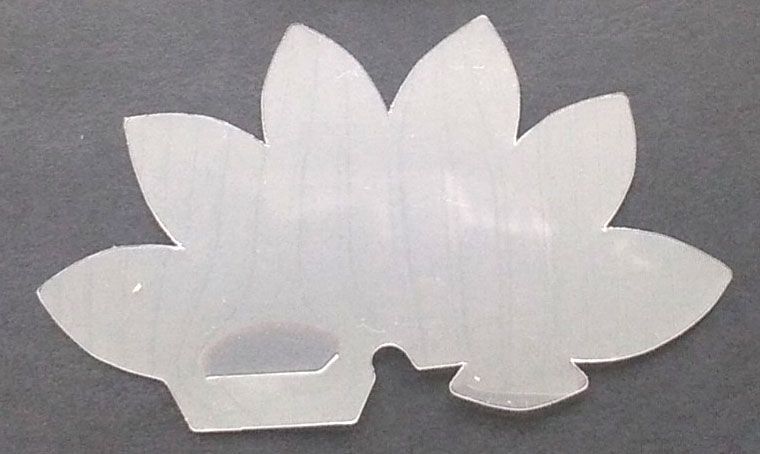 Abat-Jour Pré-percés - Petite Fleur - Approx. 5 x 4,5cm