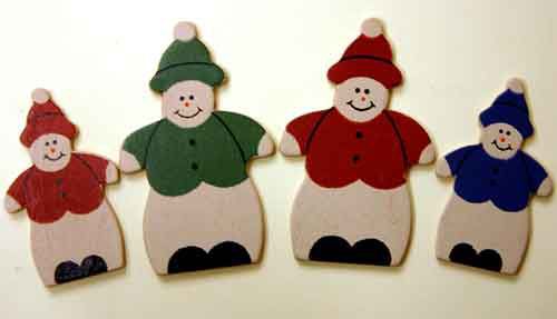 Schneemann - Dekorationen - 1,5mm dicke