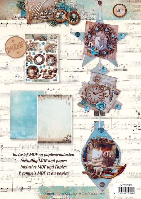 Weihnachtshänger Packung - Winter Memories