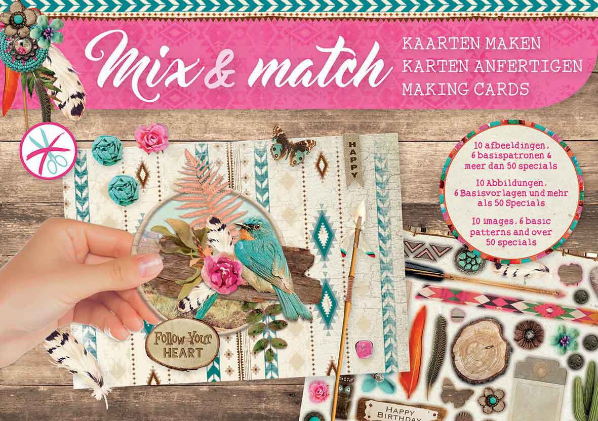 Mix & Match - Réalisation de Cartes - Prédécoupeés
