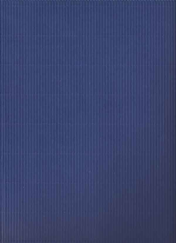 50 Ondulé Karton Feuilles - Bleu Foncé