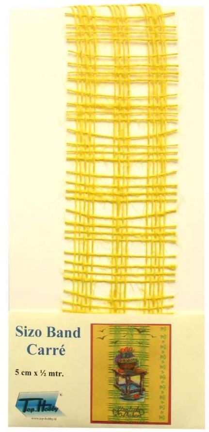 Sizo-Band Carré Packung - Gelb