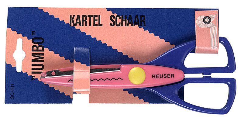 Kleine Zig/Zag Rand Figuurschaar