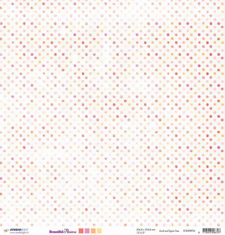 Beautiful Flowers Scrapbook Feuilles