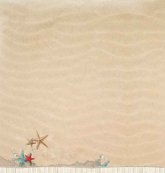 Summer at the Beach Scrapbook Sheets