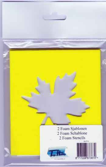 Pochoirs en Mousse -  Tulip et Leaf